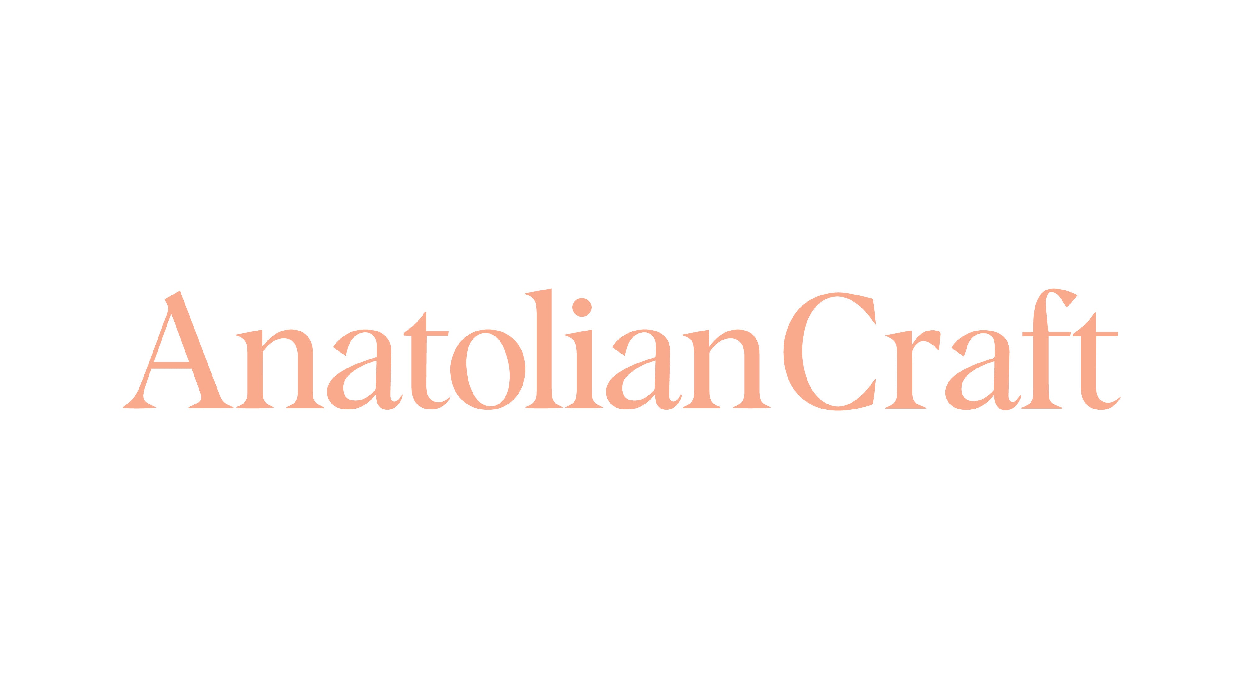 AnatolianCraft logo — luxury hand-embroidered mules crafted with Anatolian savoir-faire.